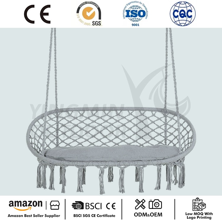 2 Tao Macrame Swing Hammock Chair