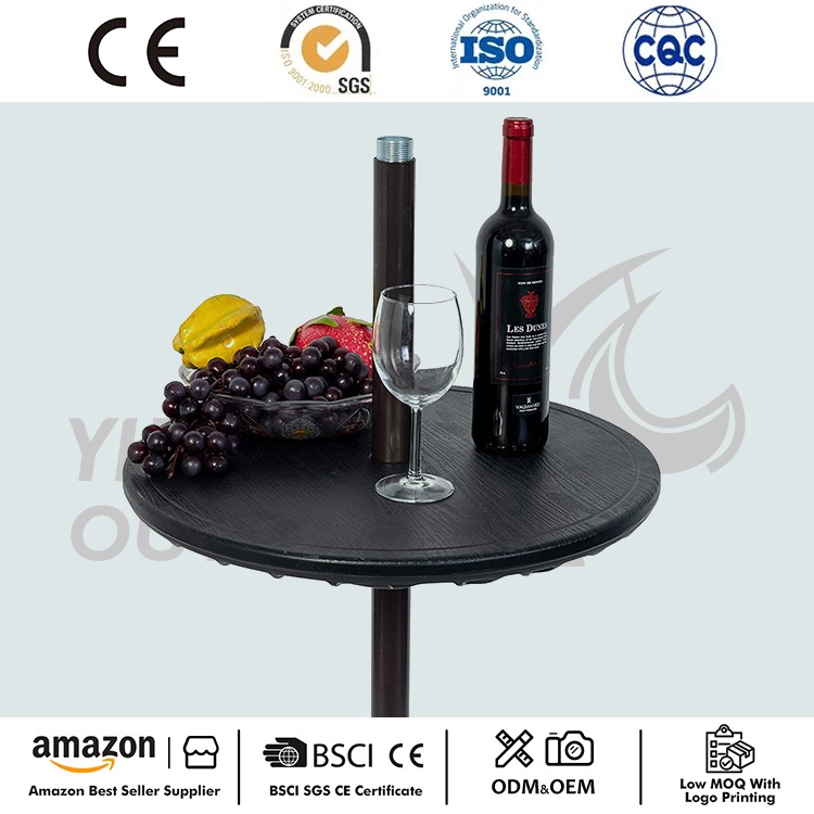 20'' Panlabas na Adjustable Umbrella Table