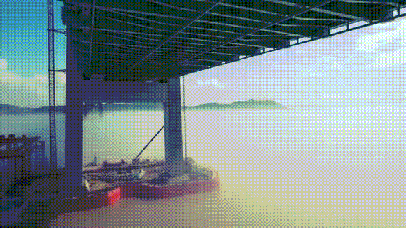 Tatlong unang mundo! Ang beikou Oujiang Bridge ay binuksan sa trapiko at ang 