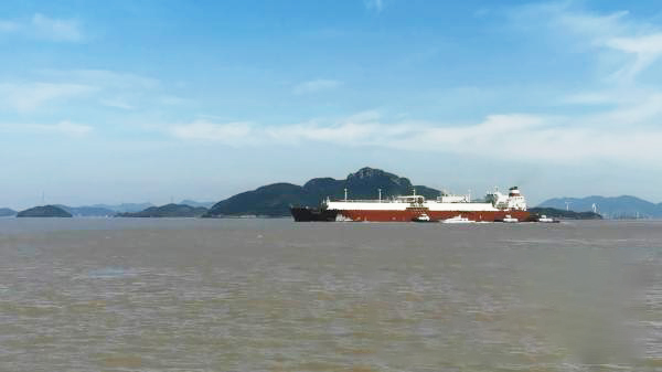 Nakatanggap ang Ningbo ng 50.9 bilyon square meters ng natural gas sa pagdating ng 500th LNG vessel nito