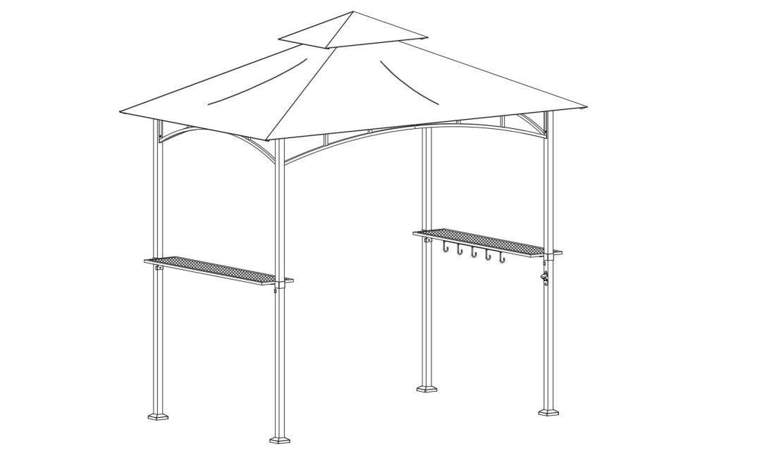 Mga tagubilin sa pag -install ng Gazebo Gazebo