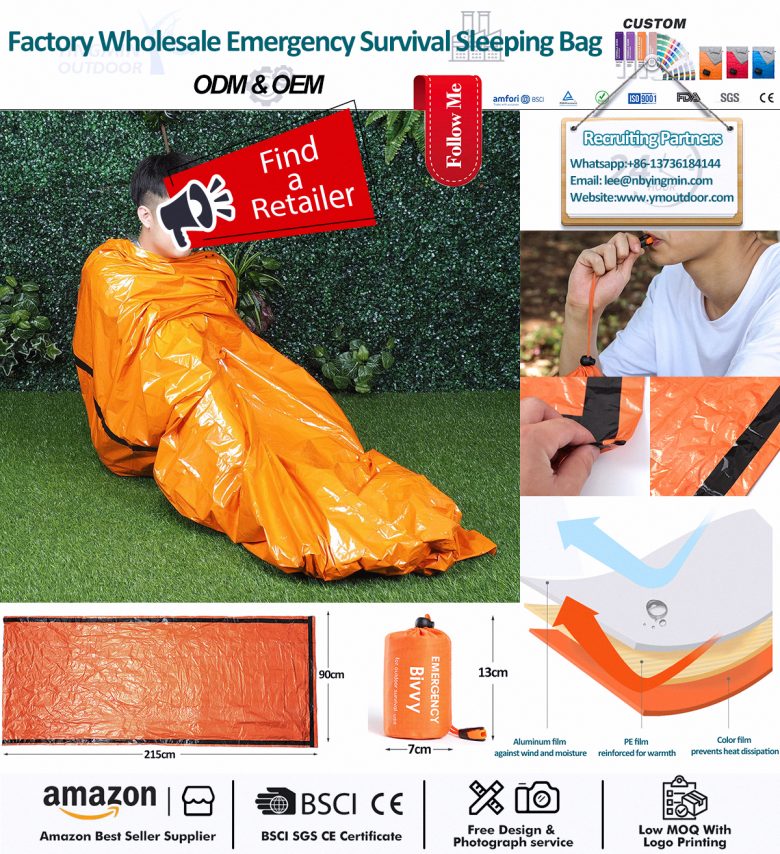 Ang mga emergency blanket/sleeping bag na ito ay mahusay!