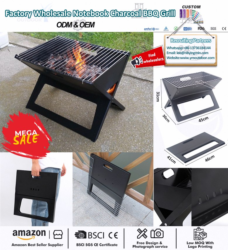 Mahusay na maliit na portable charcoal grill!