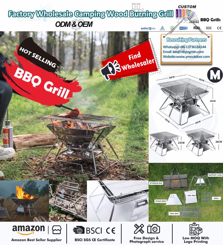 Perpekto para sa backcountry grilling