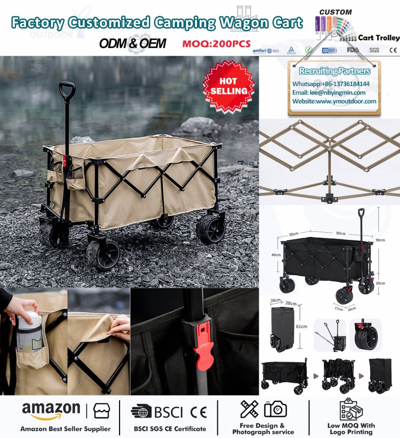 Ang Collapsible Wagon na ito ay Muling Tinutukoy ang Kaginhawaan!