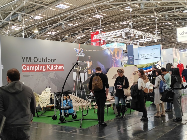 Ymoutdoor 2023 taon ISPO panlabas na eksibisyon perpektong nagtatapos
