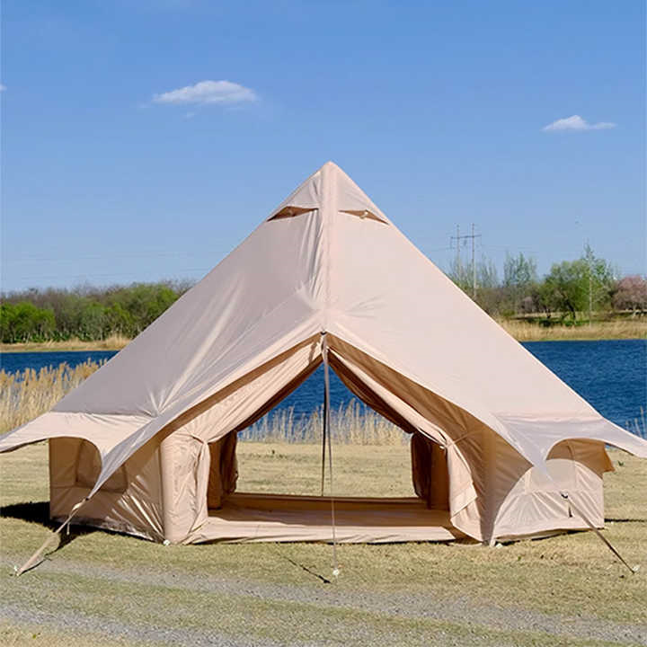 Ano ang mga pakinabang ng pagpili ng isang inflatable cotton bell tent?