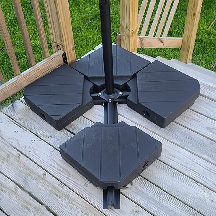 4 na PCS Cantilever Hanging Patio Umbrella Base