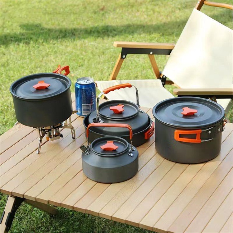 Itakda ang Camping Cookware