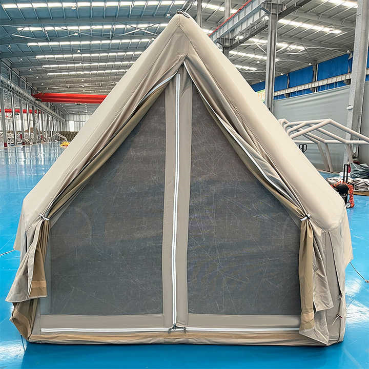 Inflatable pagoda yurt bell tent