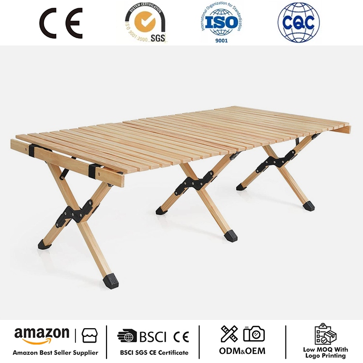 Magaan na Roll Up Picnic Camping Table