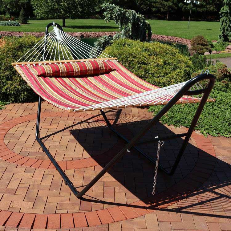 Multi-Gumamit na Heavy-Duty Steel Hammock Stand