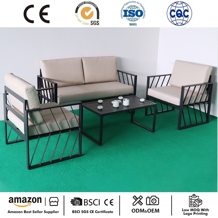Pinakabagong 4 Pcs Patio Conversation Set