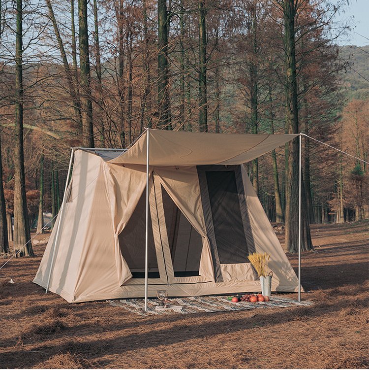 Panlabas na watertight cotton canvas tent