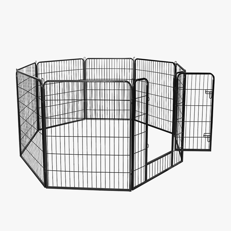 8 Panel na Metal Barrier Kennel Fence