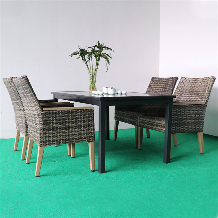 Pinakabagong 5-Piece Outdoor Patio Dining Set