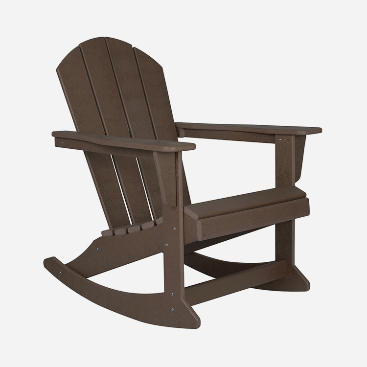 Panlabas na Plastic Adirondack Rocking Chair